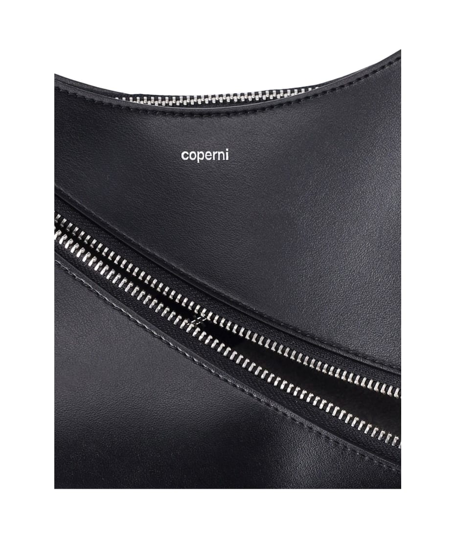 Coperni Zip Baguette Bag in Black