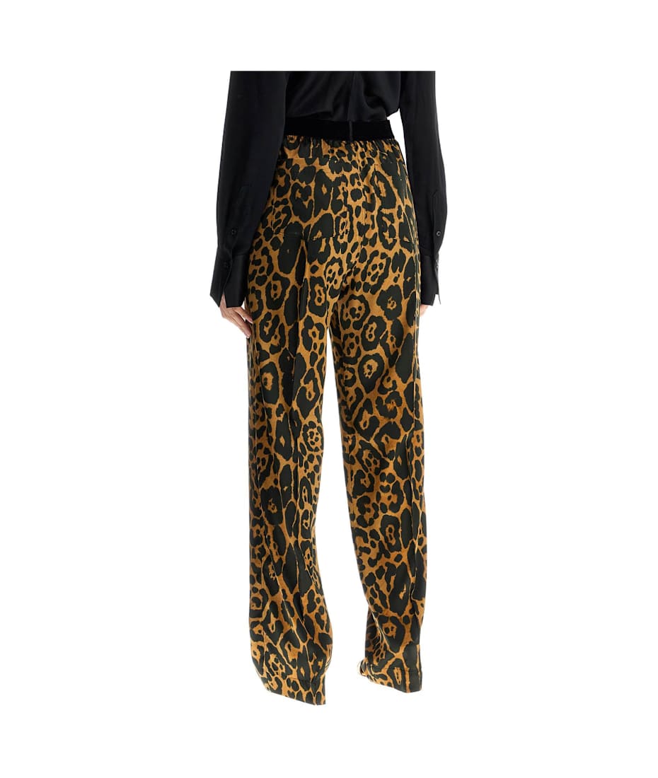 パンツ TOM FORD WOMEN Leopard Print Trousers Brown TOM FORD WOMEN Leopard Print Trousers Brown