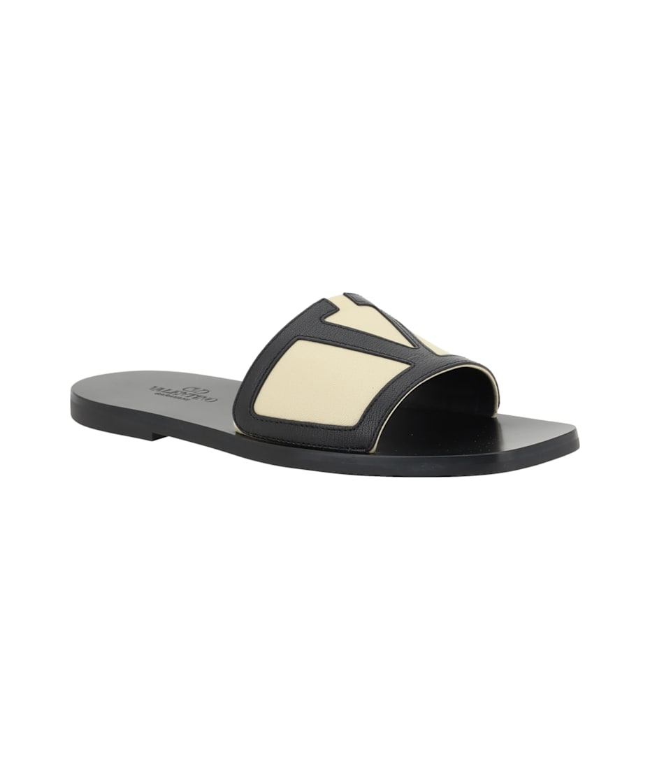 Valentino Garavani V Logo Sandals | italist