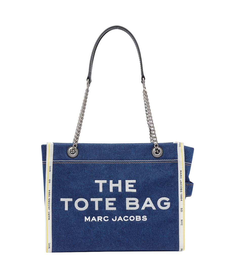 トートバッグ MARC JACOBS THE DENIM CHAIN MEDIUM TOTE BAG Amazon.com: Marc Jacobs The Denim Chain Medium Tote Bag