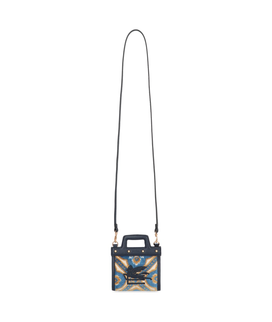 【ETRO】Twister Card Case Etro Fabric Card Holder | italist