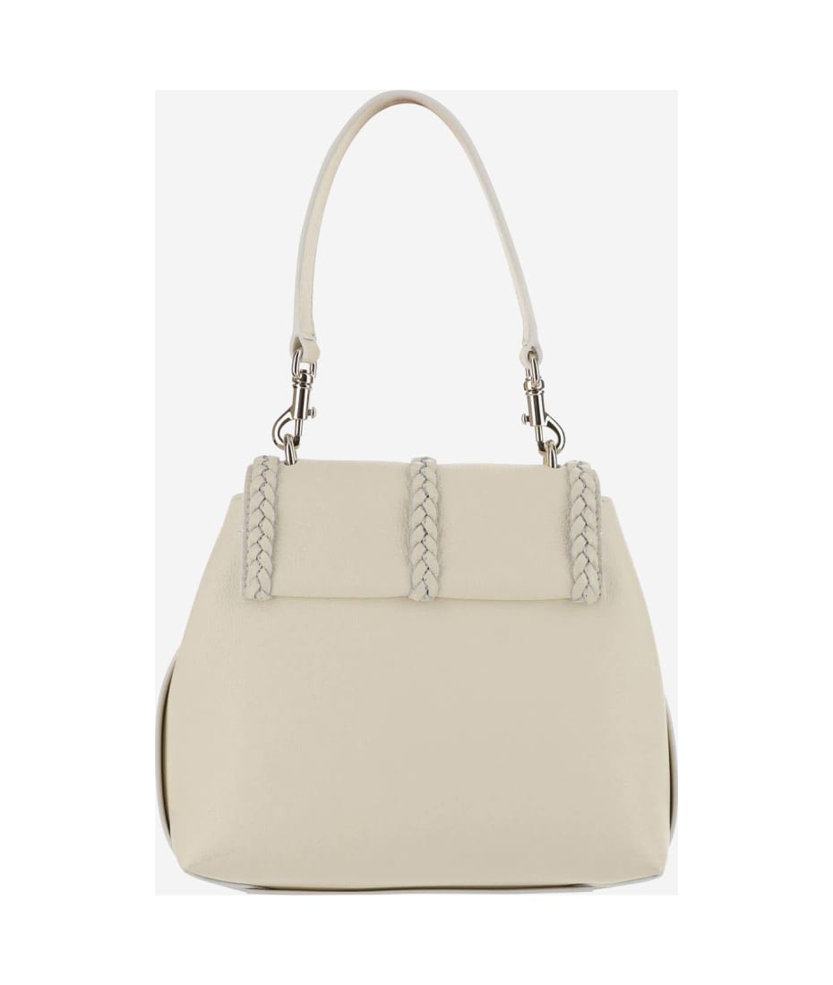 【Chloe】Penelope Medium’ shoulder bag White Chloe PENELOPE 2WAY Handbag Shoulder Bag Leather White Gold