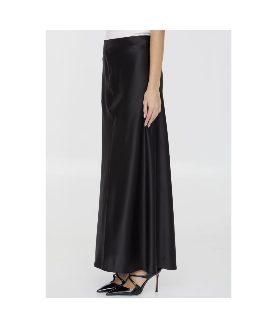 スカート Saint Laurent SS24 Satin skirt (777645Y3I93 1000) スカート Saint Laurent SS24 Satin skirt (777645Y3I93 1000