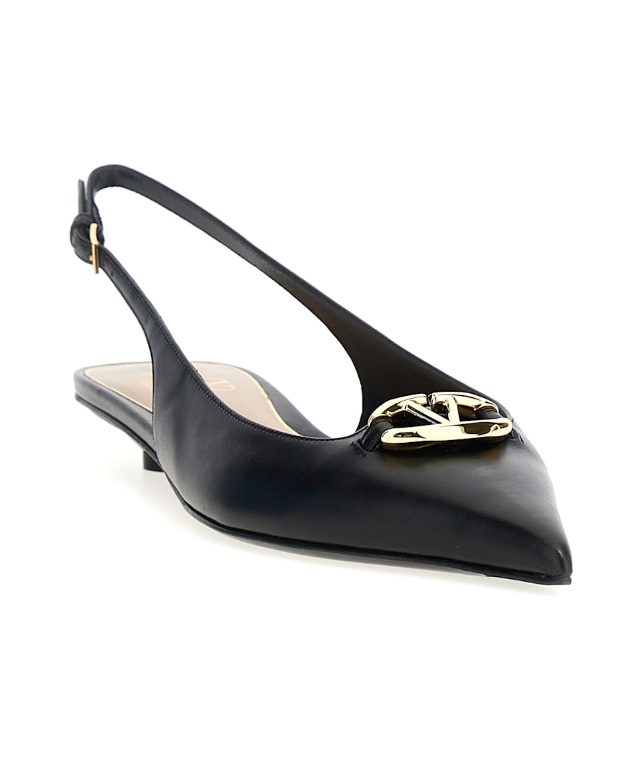 VALENTINO｜ (5W0B0N90 MIM 0NO / 5W2B0N90 MIM 0NO) Valentino Garavani 'vlogo' Slingback | italist