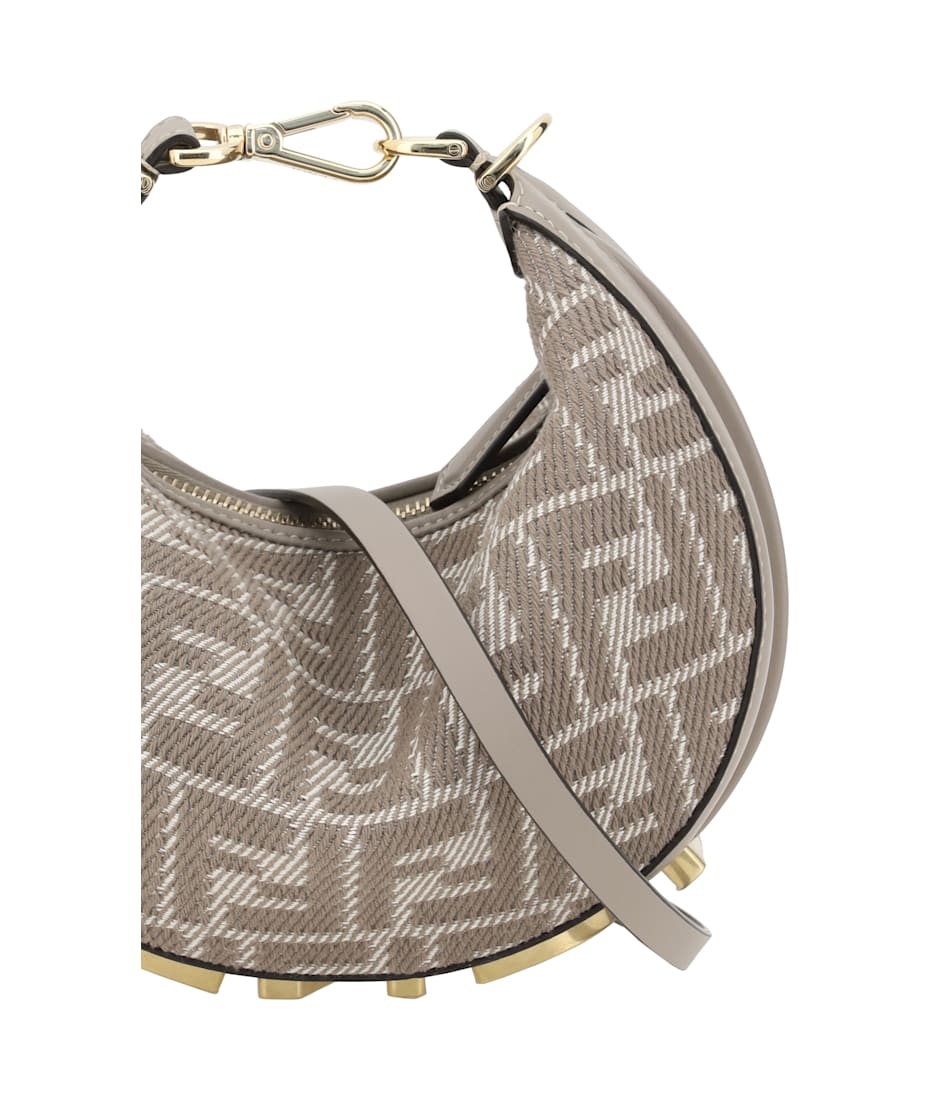 FENDI アイボリー ケープ Fendi Roma Tower Game Brown | Fendi