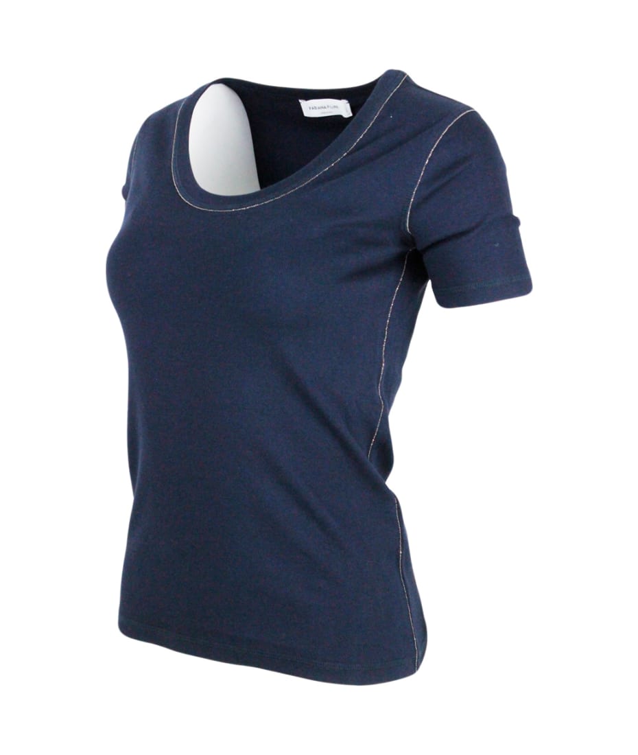 Crew necks Fabiana Filippi - Short sleeves crewneck