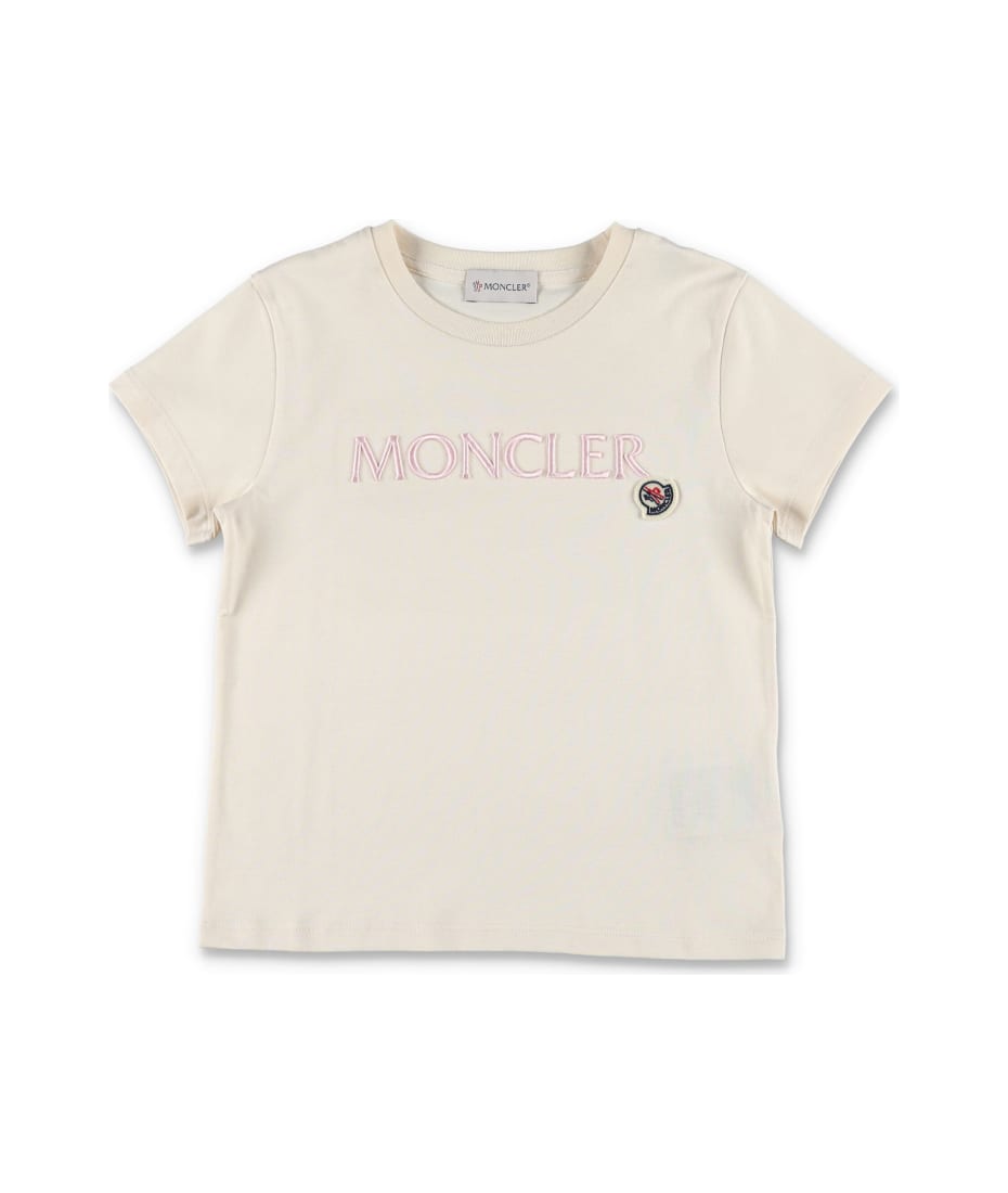 Moncler Short Sleeves T-shirt - WHITE