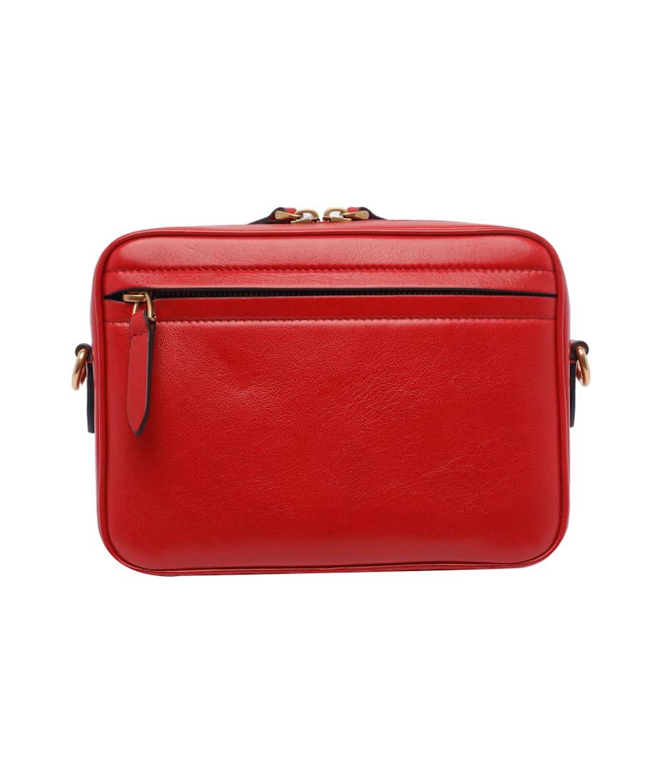 【関税&送料込】Valentino Garavani Camera Bag Viva Superstar Viva Superstar leather crossbody bag in white - Valentino