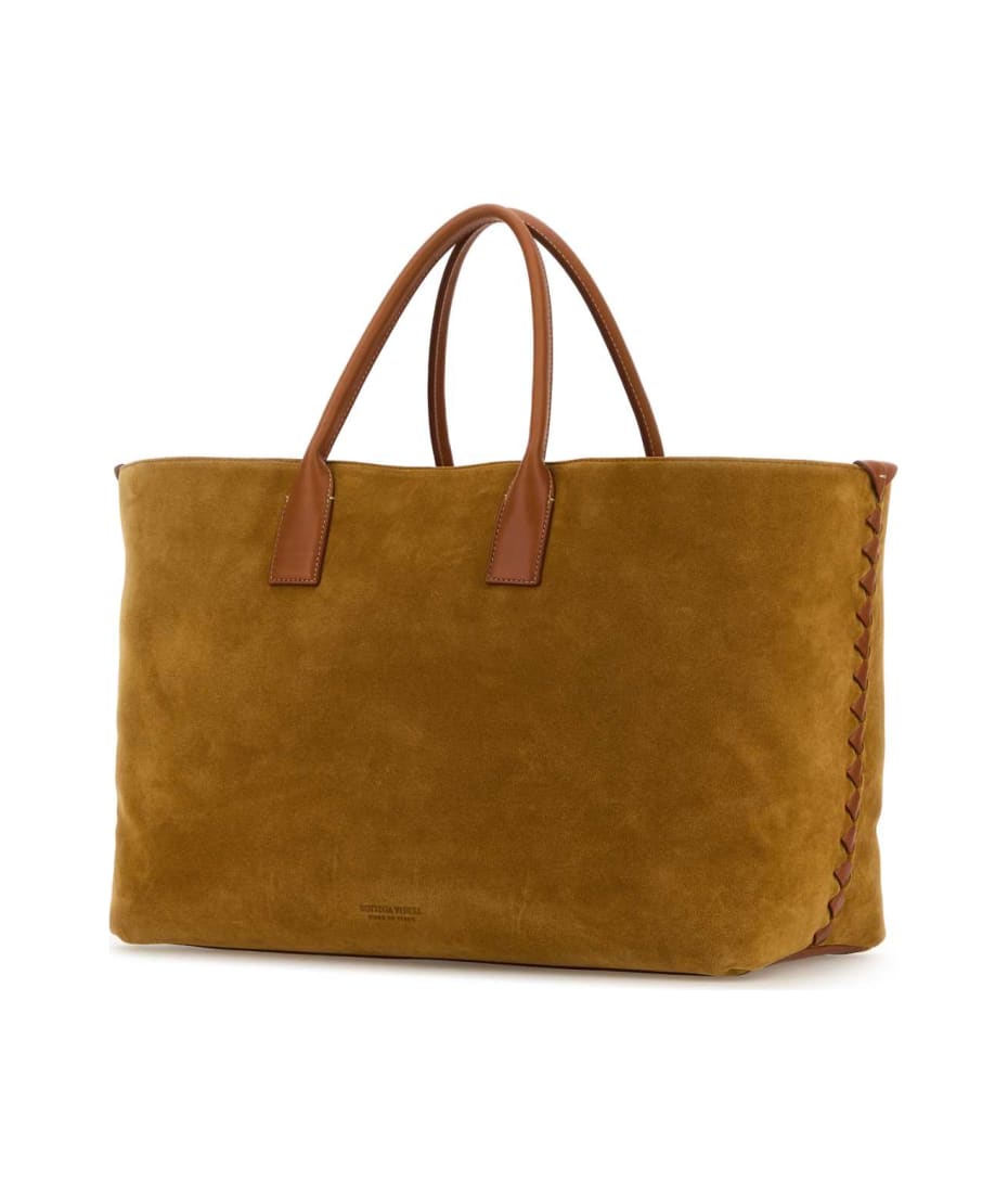 トートバッグ BOTTEGA VENETA Biscuit Suede Large Cabat Shopping Bag Bottega Veneta Biscuit Suede Large Cabat Shopping Bag