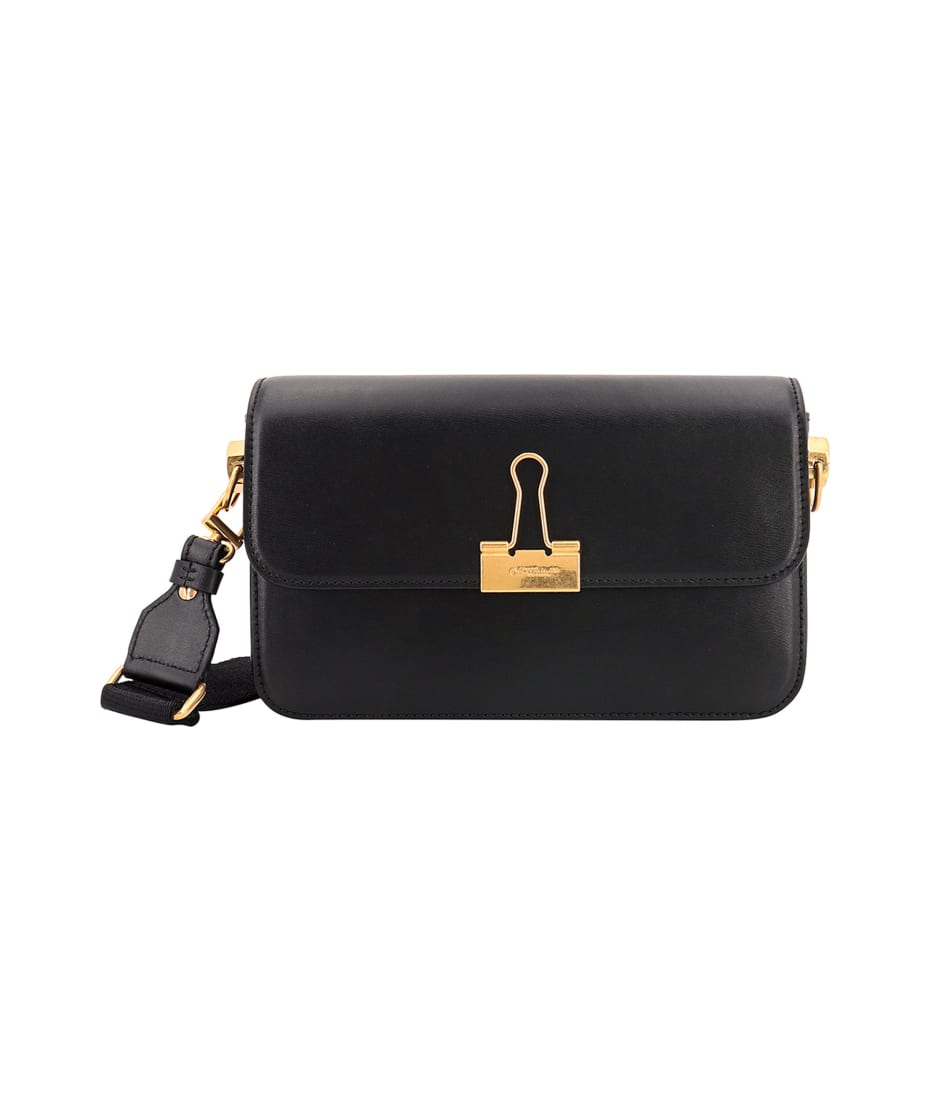 Off-White Plain Binder Shoulder Bag | italist