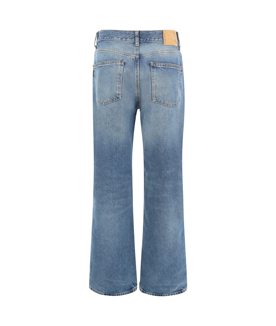 デニム・ジーパン HAIKURE FW25 KOREA LAGOON WASH (HEW03185DF179 L0882) HAIKURE Korea high-rise wide-leg jeans | NET-A-PORTER