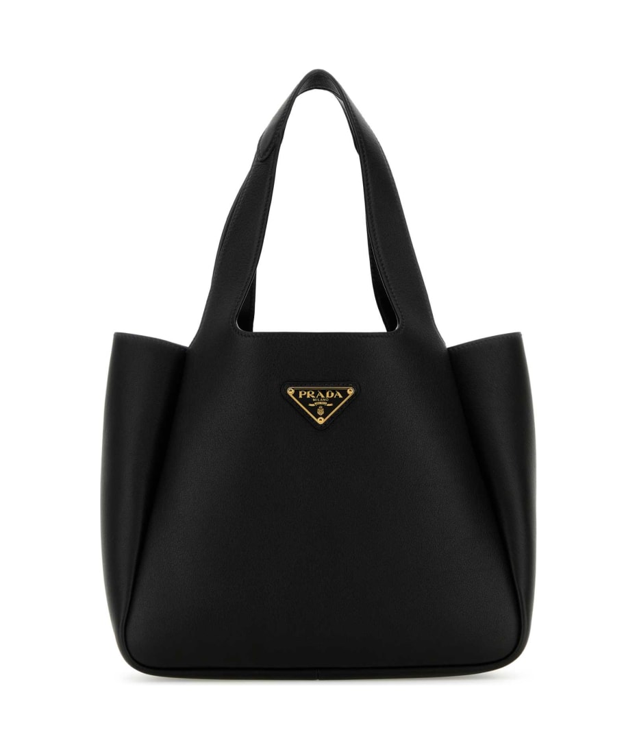 Prada Black Leather Handbag italist