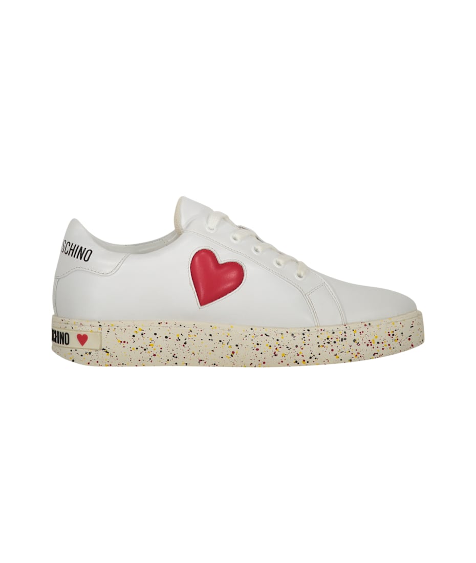 nnn1027nnn　love Love Moschino Leather Low-top Sneakers | italist