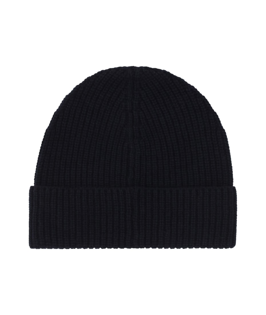 ニットキャップ・ビーニー Valentino Garavani Black Cashmere Beanie Hat Valentino Garavani Beanie Cap | italist