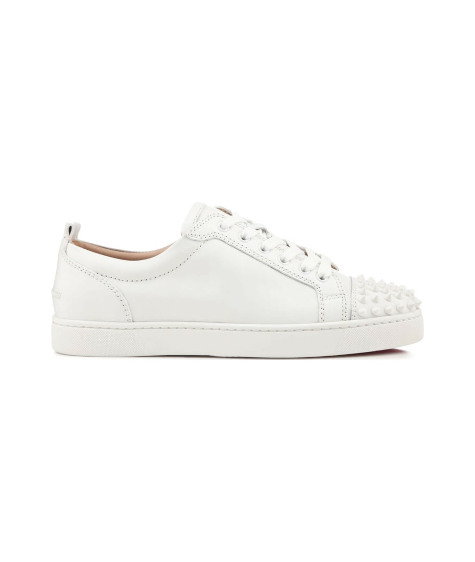 Christian louboutin louis sales junior flat calf