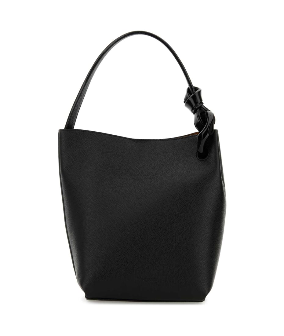 トートバッグ J W ANDERSON BLACK LEATHER JWA CORNER SHOPPING BAG 24006600_54095645_600.jpg