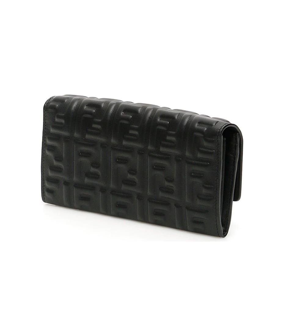 Fendi Ff Motif Baguette Continental Chain-linked Wallet