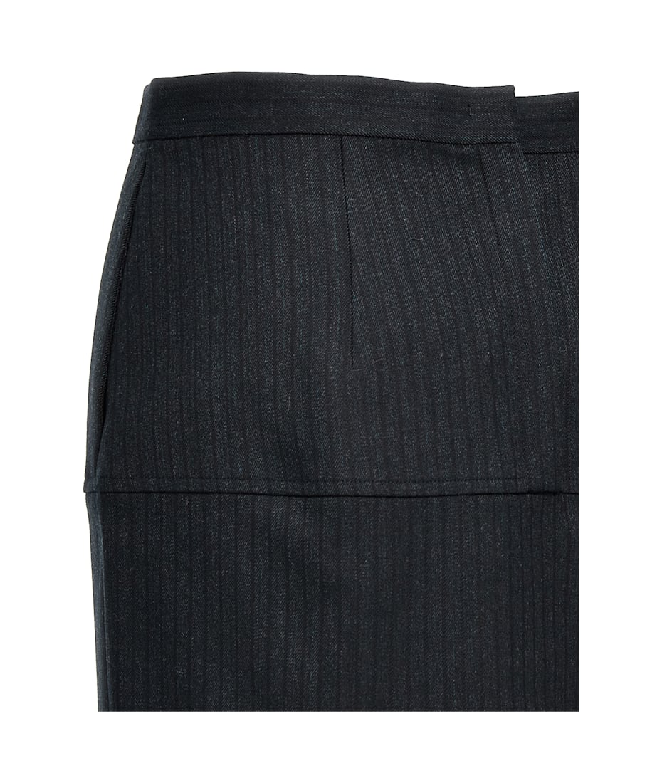 スカート FENDI FW24 Pinstriped wool skirt (FQ7590ASZ3 F0GME) Fendi Pinstriped Wool Skirt | italist