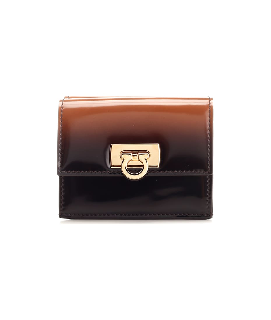 【SALVATORE FERRAGAMO】GANCINI COMPACT WALLET Gancini compact wallet - Women | Ferragamo