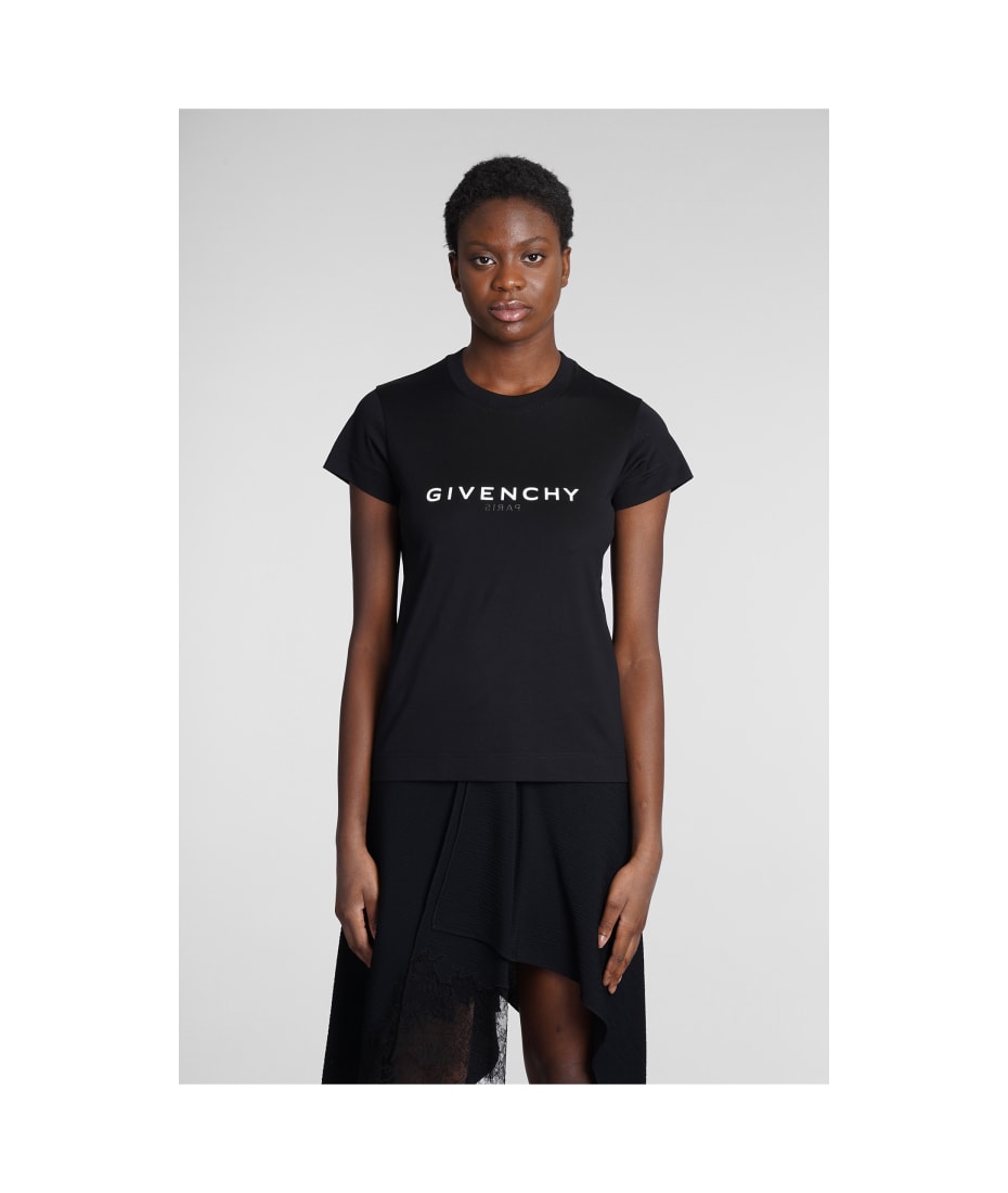 Givenchy T-shirt In Black Cotton | italist