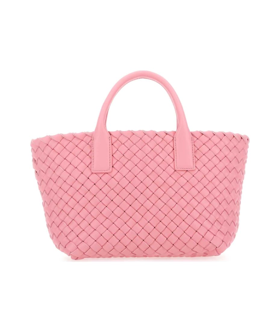 ハンドバッグ BOTTEGA VENETA PINK LEATHER MINI CABAT HANDBAG Bottega Veneta Pink Leather Mini Cabat Handbag | italist