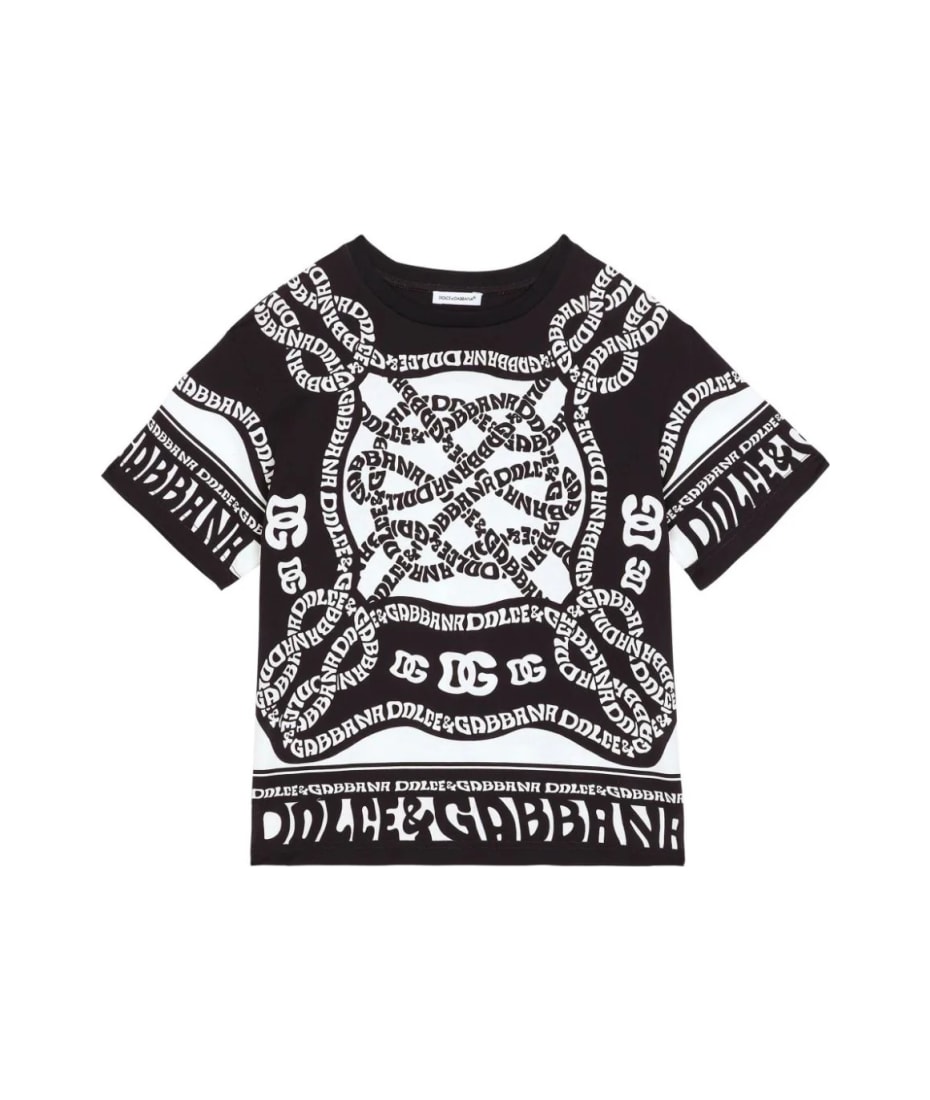 【送料&関税込】Dolce & Gabbana Marina Print T-shirt Dolce & Gabbana Marina Print Jersey T-shirt | italist