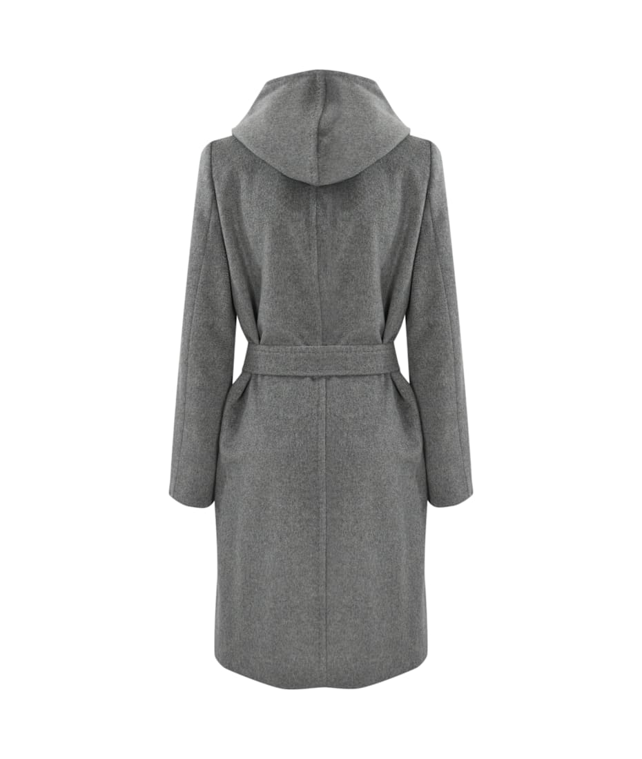 コート Max Mara Studio NEWMANG - Wool coat with hood Newmang Hooded Wool Coat Max Mara Studio | italist