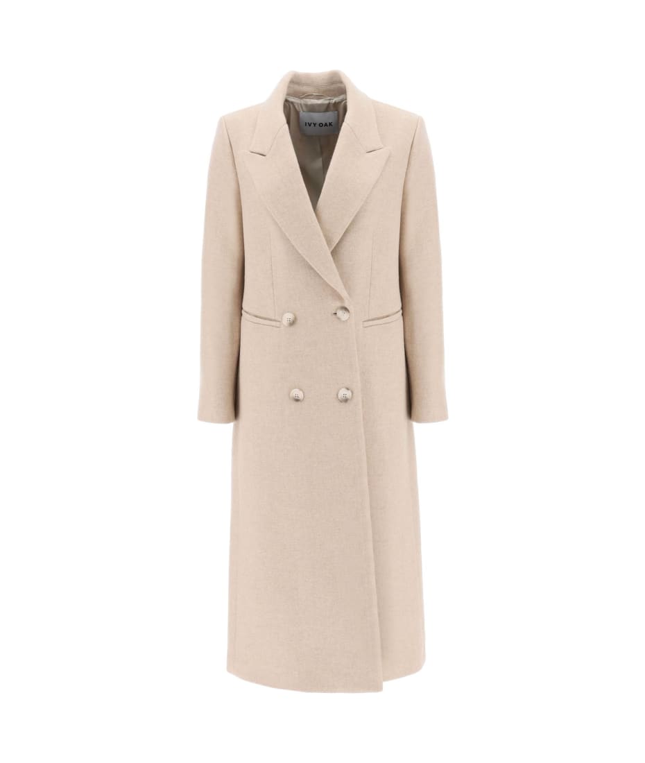 Ivy Oak Cayenne Double-breasted Wool Coat italist, ALWAYS LIKE A