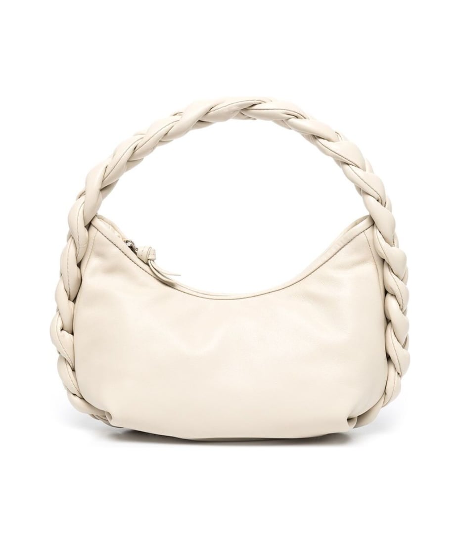 Hereu Espiga Braided Leather Shoulder Bag