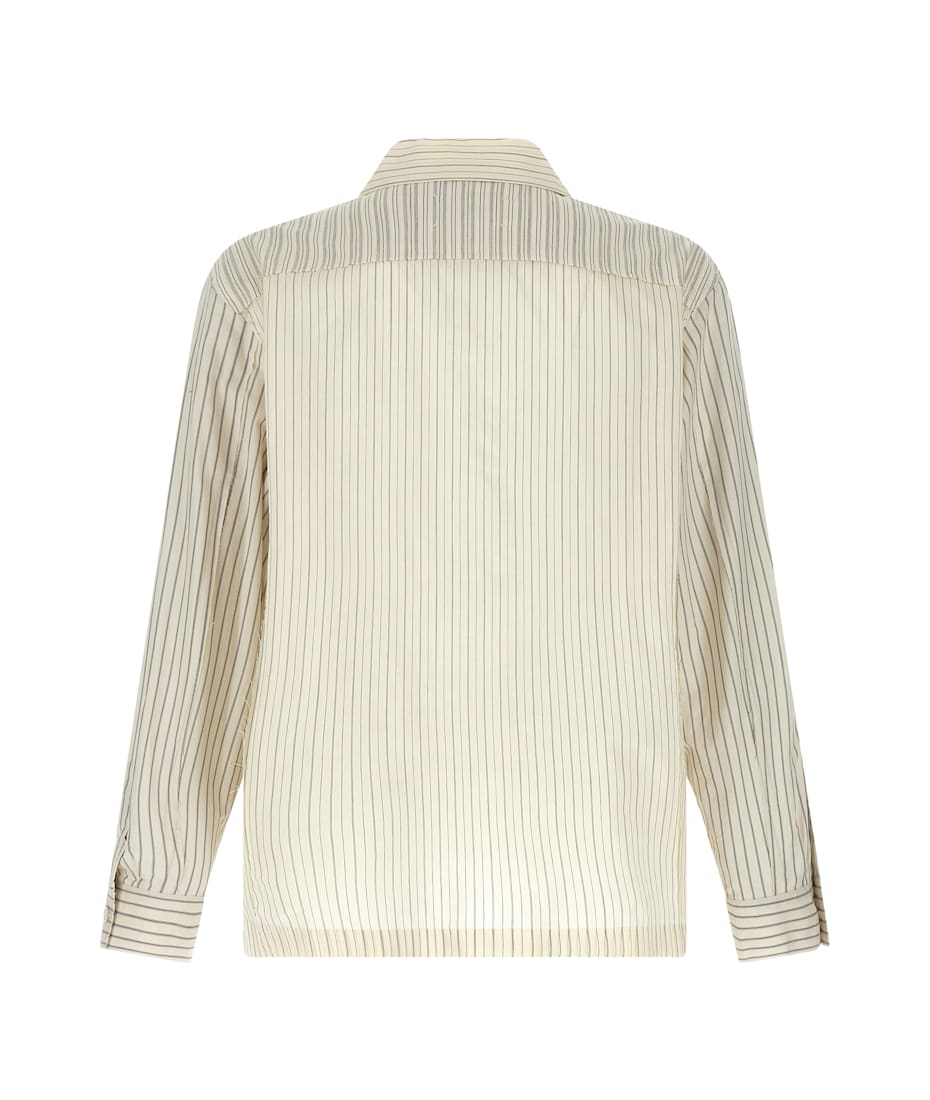 Tシャツ・カットソー Maison Margiela SS25 Striped shirt (S50DT0047MTN053 961) Maison Margiela Shirt with stripe pattern | Men's Clothing