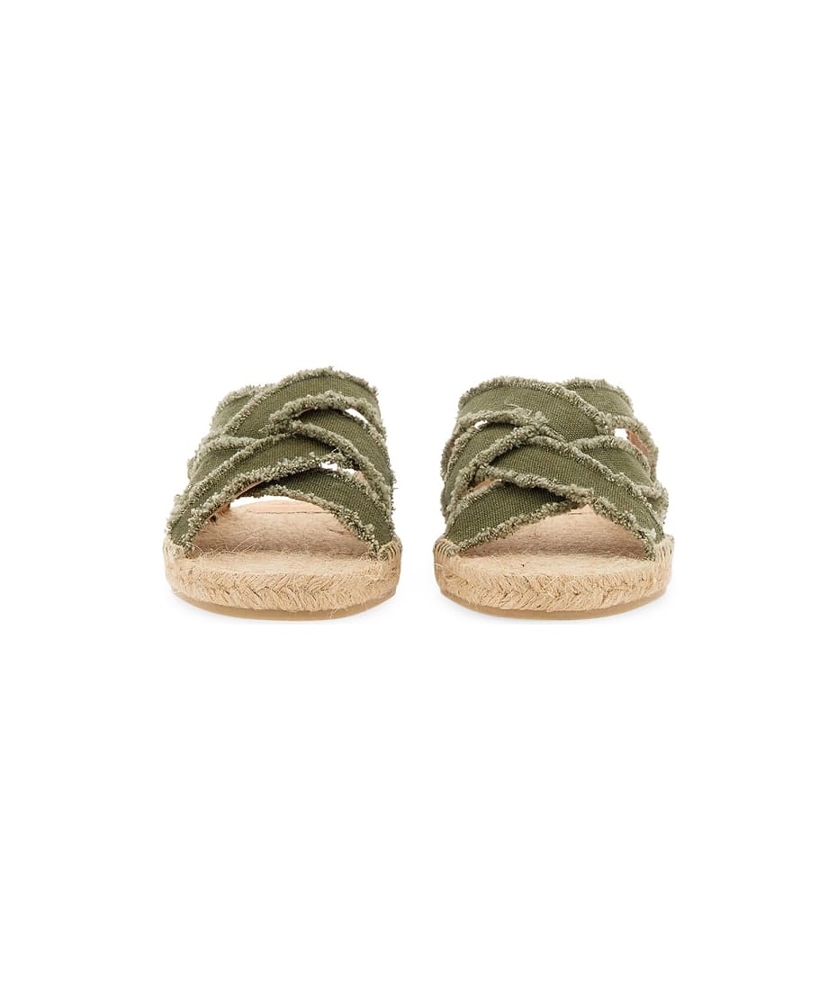 サンダル・ミュール Castaner SS23 PILITA SANDAL. (PILITA/002_OLIVE) Castañer Pilita Sandal. | italist
