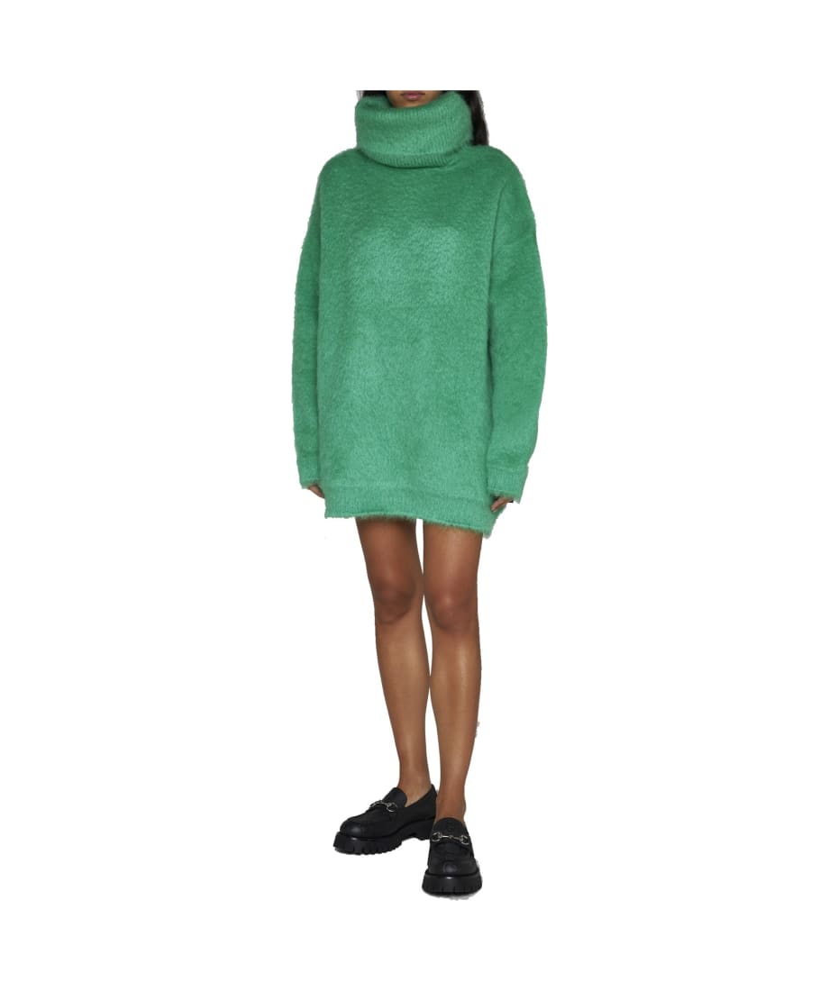 Gucci Mohair-blend Mini Sweater Dress | italist Gucci Mohair-blend Mini Sweater Dress | italist