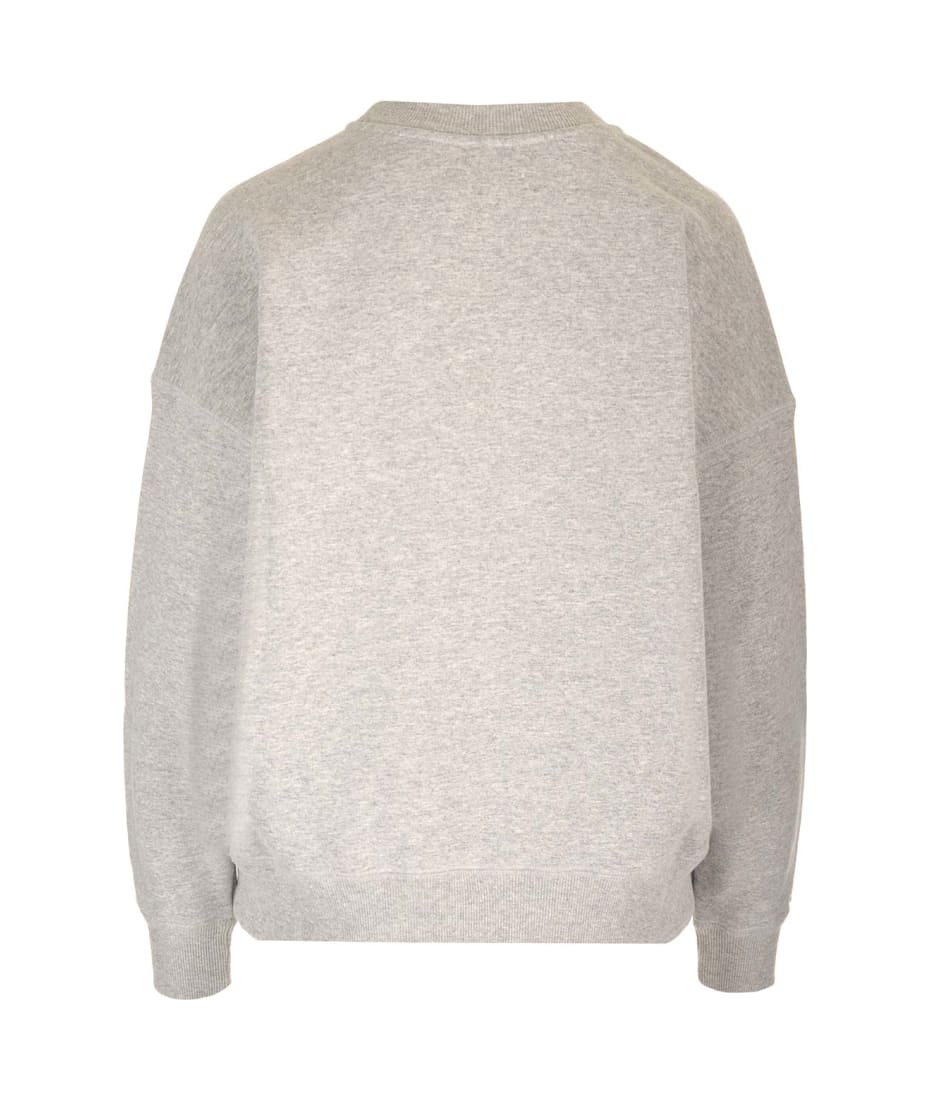 【送料&関税込】Autry Grey Crewneck Sweater With Logo Patch Autry Crew-neck Sweatshirt With Logo Patch | italist, ALWAYS