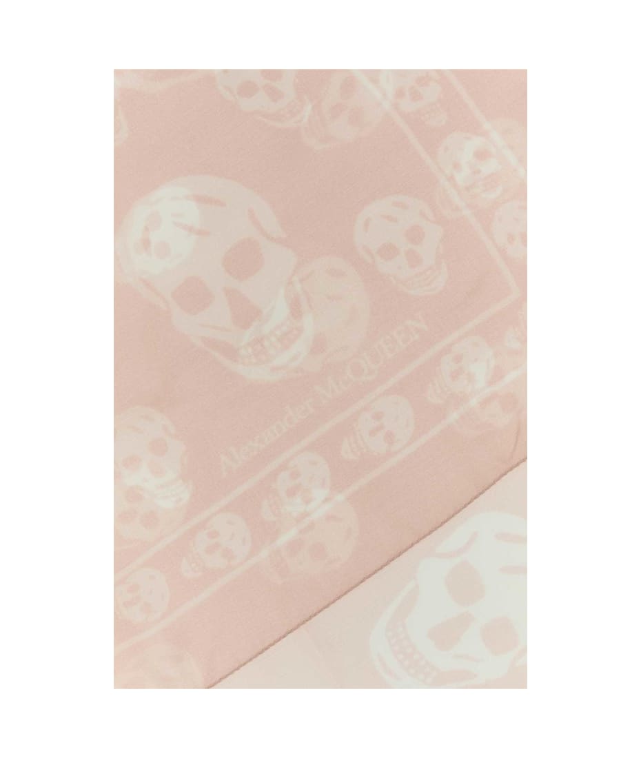 スカーフ alexander mcqueen Printed silk foulard (8078893052Q 7368) Alexander McQueen Printed Silk Foulard | italist