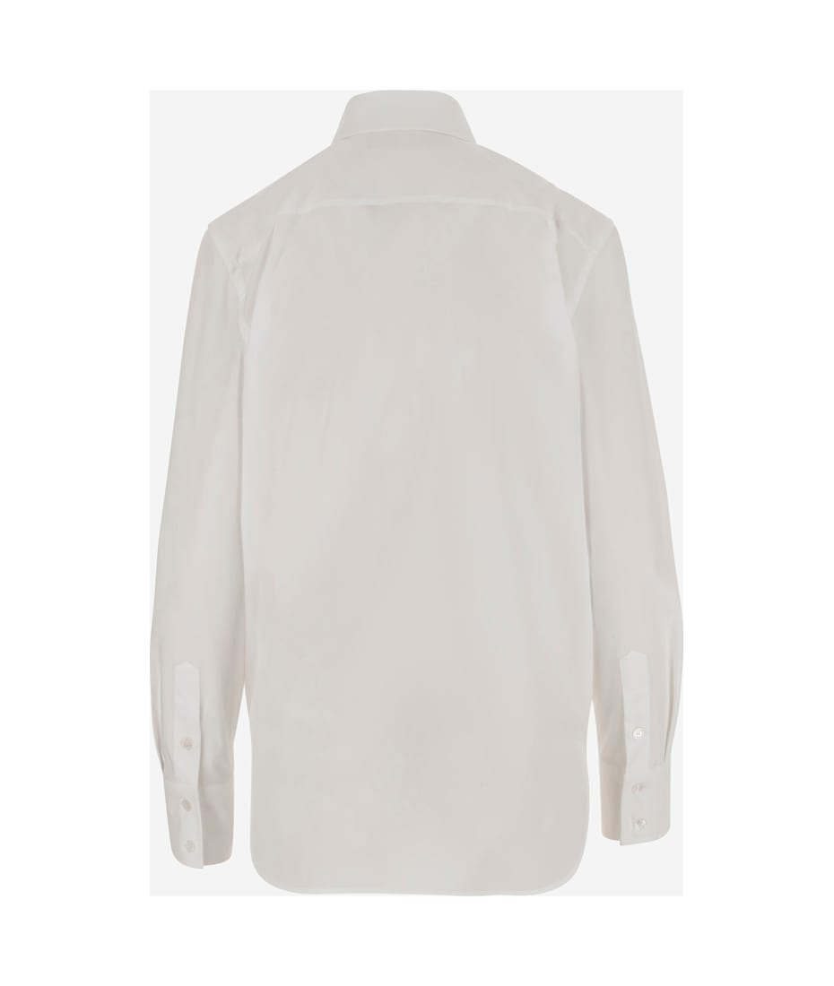 Valentino White Poplin Shirt | italist