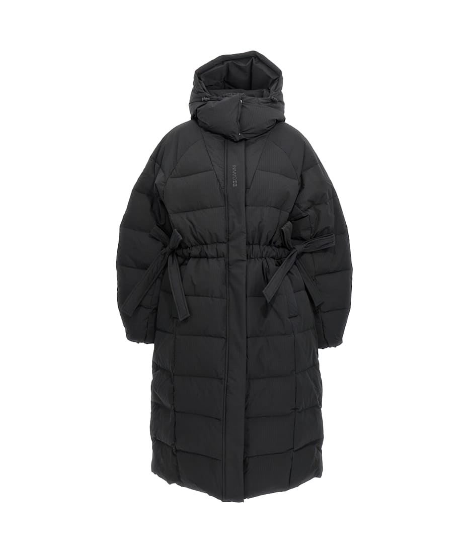 専用【GANNI】　中綿ロングジャケット　Padded Long Jacket Ganni 'tech Seersucker Puffer' Down Jacket | italist, ALWAYS LIKE