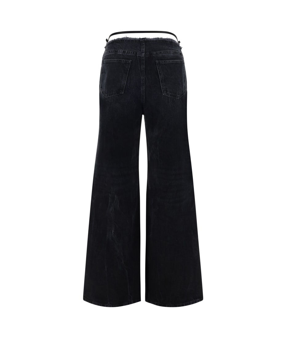 デニム・ジーパン Givenchy Voyou Denim Low-Waist Jeans Givenchy Voyou Jeans | italist