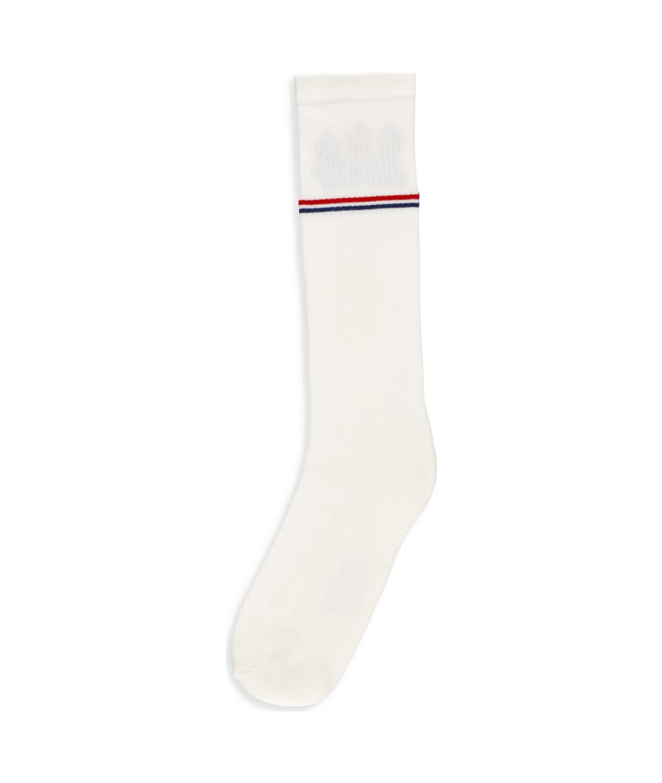 タイツ・ソックス AUTRY Woman Socks Cream SOPUE7A6 PCOIUYI 6 pairs cotton socks Crew Socks for Women, knit