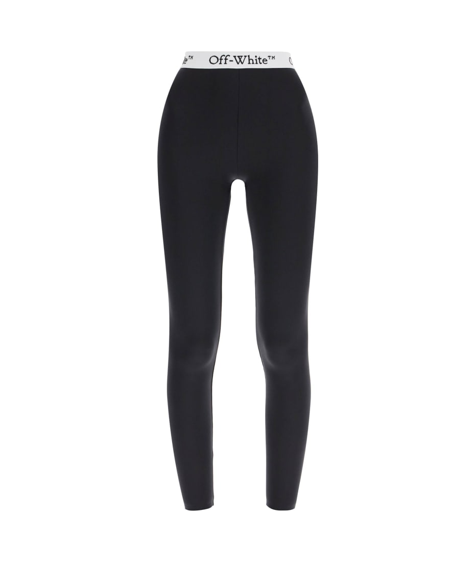 Off White Logo Band Leggings italist