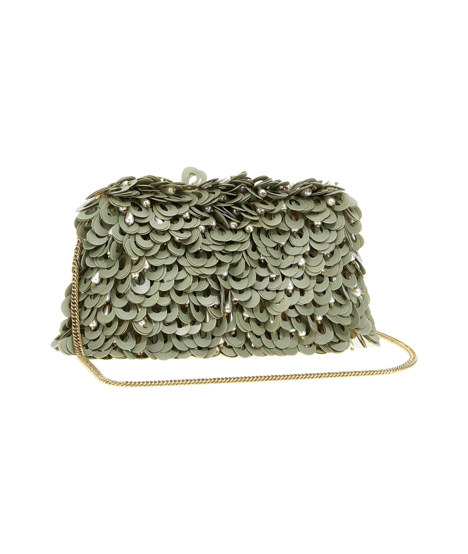 Dries Van Noten Beaded Sequin Clutch | italist