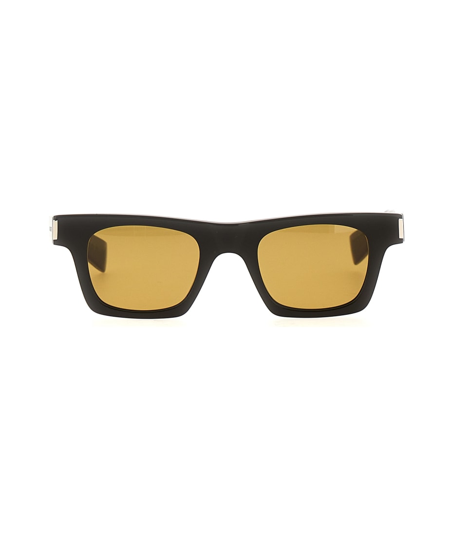 サンローラン SL 719 サングラス Saint Laurent Sl719 Black Uni-Sex Rectangle Sunglasses
