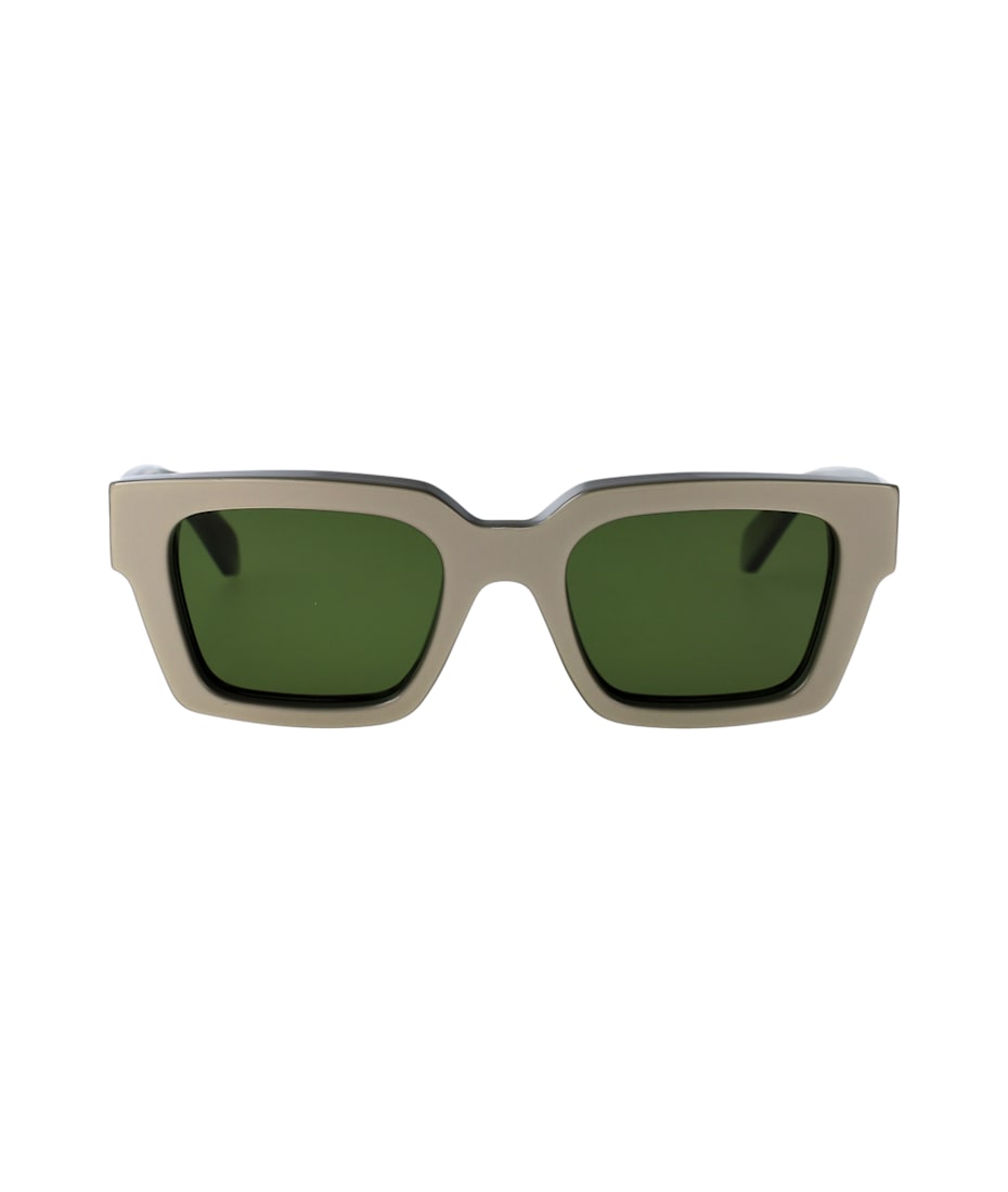 【送料&関税込】Off-White Virgil L Sunglasses - Unisex Off-White Virgil Black & Yellow Square Sunglasses | Unisex
