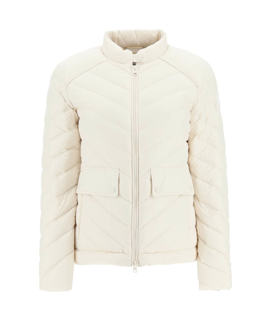 【送料&関税込】Woolrich Chevron Quilting Lightweight Down J Woolrich Chevron Quilting Lightweight Down Jacket - Black