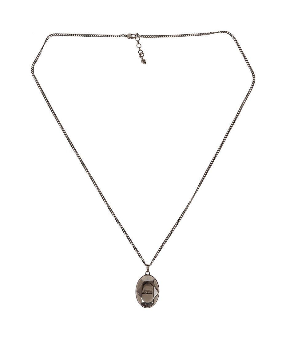 【送料&関税込】Alexander McQueen Chain Necklace Alexander McQueen Acorn Pendant Necklace w Flat Chain Signed