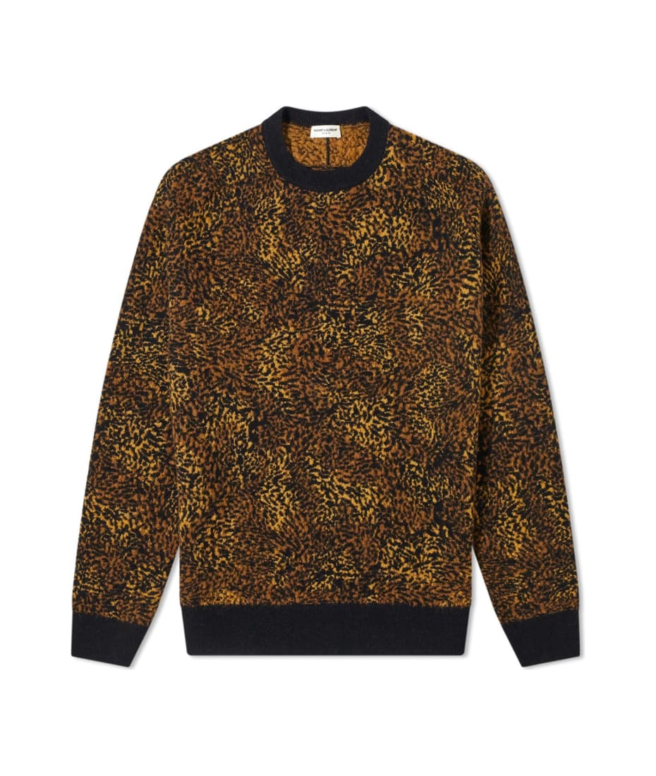 Leopard Jacquard Jumper