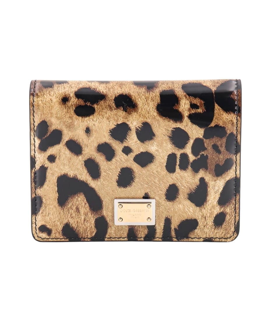 Dolce & Gabbana Leopard Print Wallet - LEO