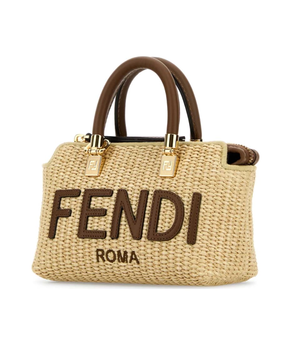Fendi Raffia Mini By The Way Handbag | italist