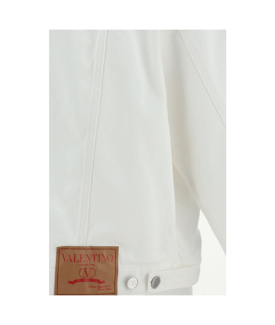 Valentino Denim Jacket - White