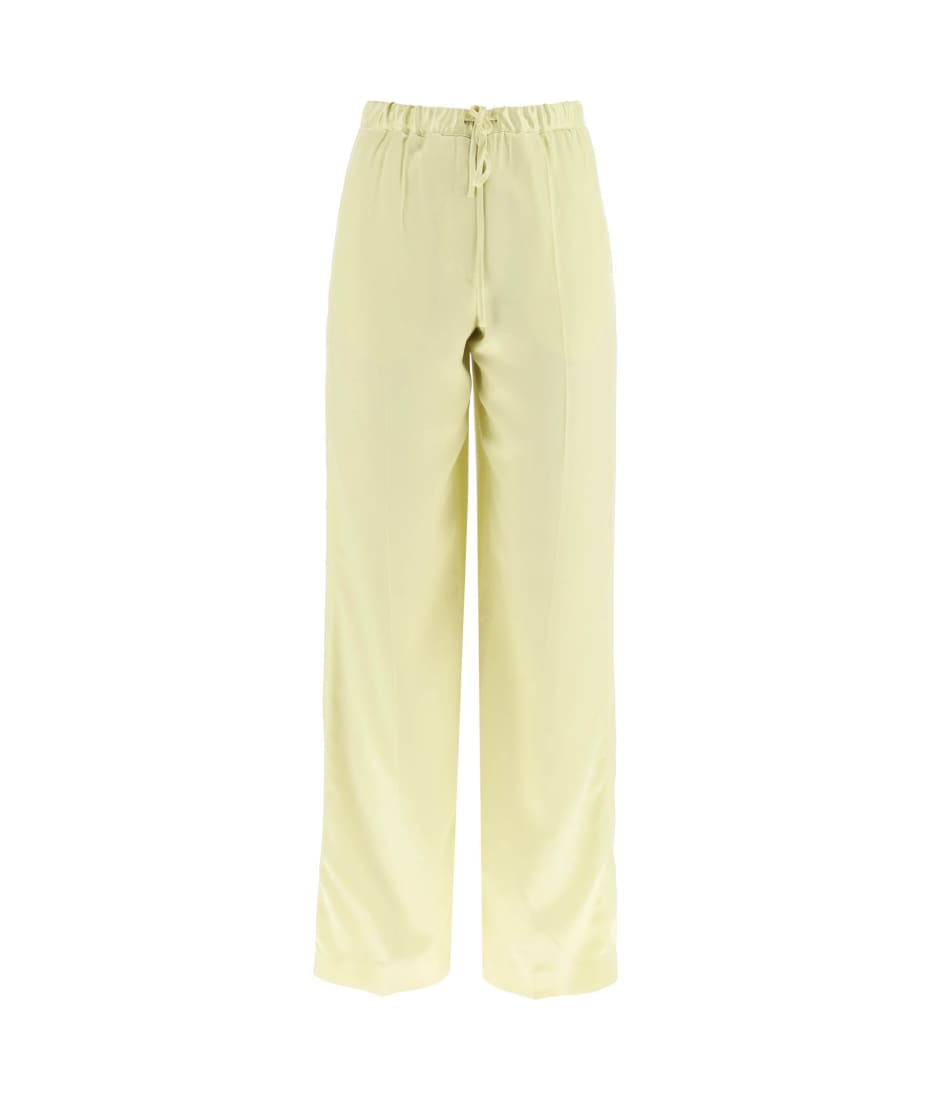 【関税&送料込み】Jil Sander Satin Palazzo Pants Jil Sander Satin Pants | italist