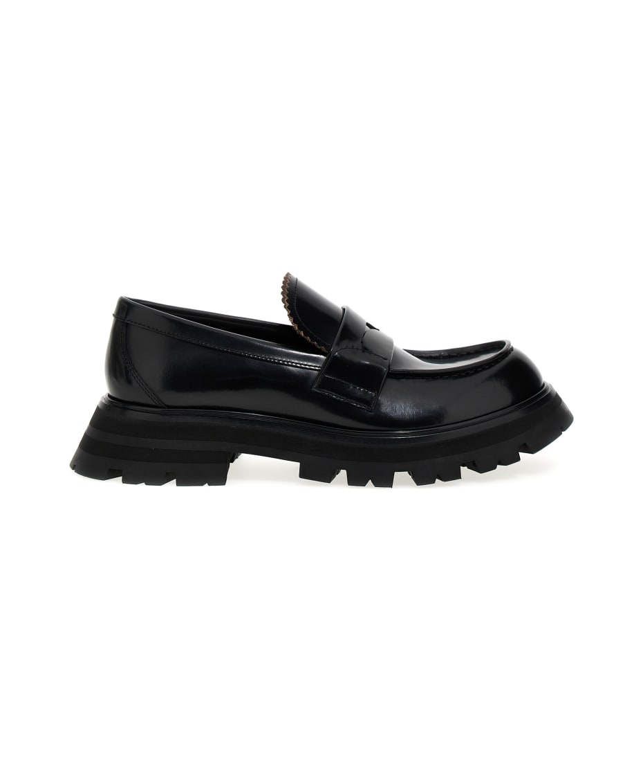 Alexander McQueen Leather Loafers | italist